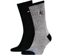 TOMMY HILFIGER Herren Socken Mouline Crest 2er Pack 43|44|45|46 2 Stk.