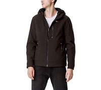 Tommy Hilfiger Herren Soft Shell Sherpa Lined Performance Jacket Jacke, Black Tech, L