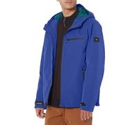 Tommy Hilfiger Herren-Softshell-Kapuzenpullover mit Reißverschluss-Brusttasche, Blau, S