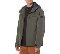 Tommy Hilfiger Herren-Softshell-Kapuzenpullover mit Reißverschluss-Brusttasche, Oliv/Blatt für mich (Leaf It to Me), L