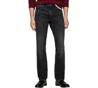 Tommy Hilfiger Herren Straight Denton Str Twain Blk Mw0mw36673 Sweatshirt mit Reißverschluss