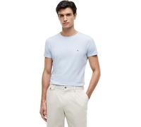 Tommy Hilfiger Herren Stretch Slim Fit Tee Mw0mw10800 Sporthemd, Blue (Breezy Blue), XL