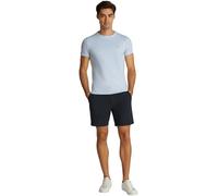 Tommy Hilfiger Herren Stretch Slim Fit Tee Mw0mw10800 Sporthemd, Blue (Breezy Blue), XXL