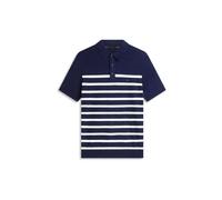 Poloshirt TOMMY HILFIGER "ESSENTIAL COTTON KNITTED", Herren, Gr. S, desert sky, ivory petal, Strick, Obermaterial: 100% Baumwolle, Rippbündchen, Shirts (89206007-S) desert sky, ivory petal