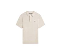 Tommy Hilfiger Herren Strick-Poloshirt ESSENTIAL COTTON KNITTED POLO, sand, Gr. S