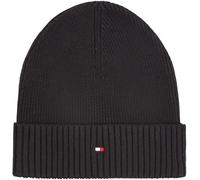 Tommy Hilfiger Flag Pima Beanie Schwarz Mann (Herstellerartikelnummer: AM0AM12796-BDS-OS)