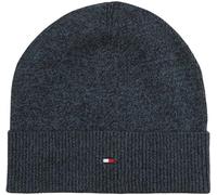 Tommy Hilfiger Herren Strickmütze Lightweight Beanie mit Kaschmir, Blau (Space Blue), Einheitsgröße