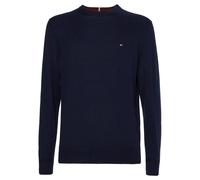 Tommy Hilfiger Herren Pullover Cashmere Crew Neck Strickpullover, Blau (Desert Sky), L