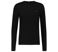 Tommy Hilfiger Regular Fit Strickpullover aus Baumwoll-Kaschmir-Mix in Black, Größe XXXL