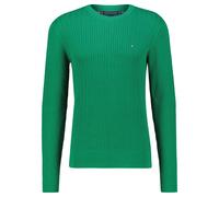 Tommy Hilfiger Herren Strickpullover Regular Fit, grün, Gr. XXL