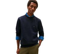 Tommy Hilfiger Herren Sweatshirt Essential Fleece Crew Neck Regular Fit, Blau (Desert Sky), M