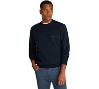 Tommy Hilfiger Herren Sweatshirt Essential Fleece Crew Neck Regular Fit, Blau (Desert Sky), M
