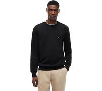 Tommy Hilfiger Herren Sweatshirt aus Baumwolle, schwarz, Gr. M