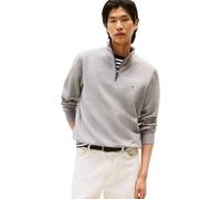 Tommy Hilfiger Herren Sweatshirt mit Reißverschluss Essential Fleece 1/4 Zip Mock-Rollkragen