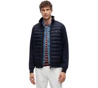 Tommy Hilfiger Regular Fit Steppjacke aus Baumwoll-Mix in Marine, Größe XXL