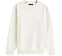 Sweatshirt TOMMY HILFIGER "ESS SEASONAL FLEECE CREWNECK mit Rundhals und Stickerei", Herren, Gr. XXXL, beige (oatmilk), Sweatware, Obermaterial: 60% Baumwolle, 40% Polyester, meliert, casual, normal h
