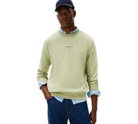 Tommy Hilfiger Herren Sweatshirt Tipped mit Rundhalsausschnitt, Grün (Earth Sage), M