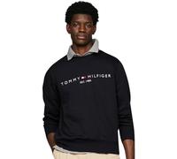 Tommy Hilfiger Regular Fit Sweatshirt Rundhalsnachtblau, Einfarbig