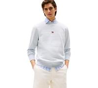 Sweatshirt TOMMY HILFIGER "TOMMY LOGO", Herren, Gr. S, bros, Sweatware, Obermaterial: 70% Baumwolle, 30% Polyester, normal hüftbedeckend, Rundhals, eingesetzt Rippbündchen, Sweatshirts Sweatshirt, uni