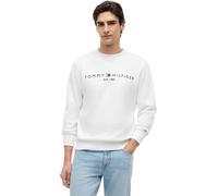 Sweatshirt mit Label-Stitching XXL men Weiss