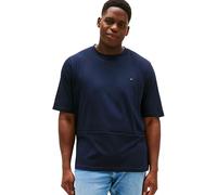 Tommy Hilfiger Herren T-Shirt Kurzarm Core Stretch Slim Fit, Blau (Desert Sky), 5XL