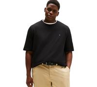 Tommy Hilfiger Herren T-Shirt Kurzarm Core Stretch Slim Fit, Schwarz (Black), 5XL