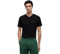 Tommy Hilfiger - Bekleidung Essential V-Neck Tee - schwarz - Größe L