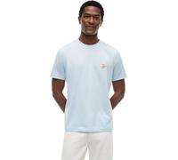 Tommy Hilfiger Herren Script Monogram Swimshop Tee Mw0mw43066 S/S T-Shirt, Blue (Keepsake Blue), L