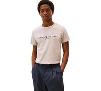 Tommy Hilfiger Herren Tommy Logo Tee MW0MW11797 S/S T-Shirt, Braun, 3XL, Braun (Heathered Pebble), 3XL