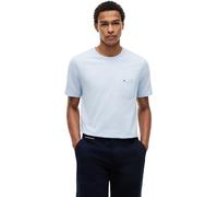 Tommy Hilfiger Regular Fit T-Shirt aus reiner Baumwolle in Hellblau, Größe M