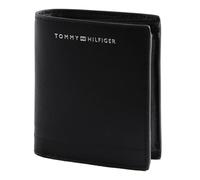 Tommy Hilfiger Herren Geldbörse TH Business AM0AM10984 – Leder Trifold Schwarz Einheitsgröße