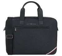 Tommy Hilfiger Herren TH Central Slim Computer Bag AM0AM11579 Laptoptasche, Schwarz (Black)