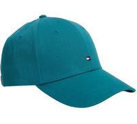 Baseball Cap TOMMY HILFIGER "TH FLAG COTTON 6 PANEL CAP", Herren, deep ocean, Web, Baumwolle, Caps, Klemmverschluss, Logoprägung UNISEX (30692707-0) deep ocean