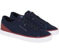 Tommy Hilfiger Herren Th Hi Vulc Core Low Suede Fm0fm04817Vulkanisierte Sneaker