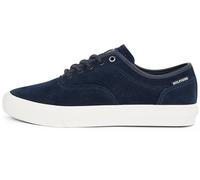 Tommy Hilfiger Herren Th Hi Vulc Oxford Suede Fm0fm05401 Low Top, Blue Desert Sky, 45 EU