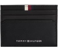 Tommy Hilfiger Herren Th Prem Lea Cc Holder Am0am13338bds001 Kartenhalter, Black (Black)