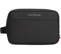 Tommy Hilfiger Herren Th Repreve Washbag Am0am14153 Kulturbeutel, Black (Black)
