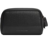 Tommy Hilfiger Herren Th Woven Wash Bag Am0am14098 Kulturbeutel, Black (Black)