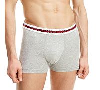 Tommy Hilfiger Herren Trunk Badehose, Mittelgrau meliert, L