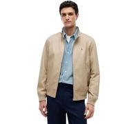 Blouson TOMMY HILFIGER "CLASSIC HARRINGTON", Herren, Gr. M, beige (batique khaki), Web, Obermaterial: 100% Baumwolle. Futter: 100% Baumwolle, regular fit normal, Rippstrickbündchen, Jacken Blouson (69