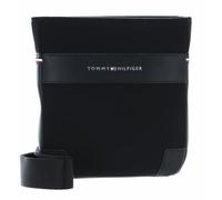 Tommy Hilfiger Herren Umhängetasche TH Urban Nylon Mini Crossover Klein, Schwarz (Black), Einheitsgröße