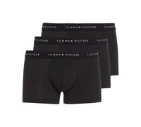Tommy Hilfiger Signature Trunk Boxershorts schwarz/weiß (3er-Pack) - XL
