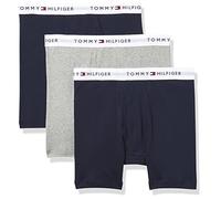 Tommy Hilfiger Herren Unterwäsche Cotton Classics 3er-Pack Boxershorts, Dunkles Marineblau, Small