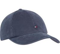Tommy Hilfiger Herren Verstellbare Baumwolle mit 85-Logo Baseballkappe, Ägäis, Einheitsgröße