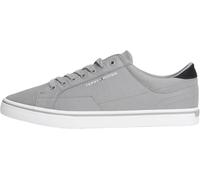 Tommy Hilfiger Herren Vulc Core Long Lace Fm0fm05688 Low Top, Grey (Universal Grey), 45 EU