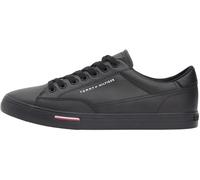 Tommy Hilfiger Herren Vulc Core RWB Long Lace LTH Fm0fm05814 Low Top, Black (Black), 45.5 EU