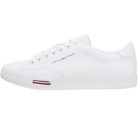 Tommy Hilfiger Herren Vulc Core RWB Long Lace LTH Fm0fm05814 Low Top, White (White), 42 EU