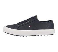 Tommy Hilfiger Herren Vulcanized Sneaker Cleated Schuhe, Blau (Desert Sky), 45