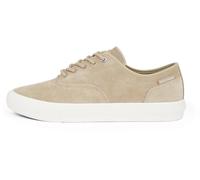 Tommy Hilfiger Herren Vulcanized Sneaker Low Oxford aus Wildleder, Beige (Beige), 40