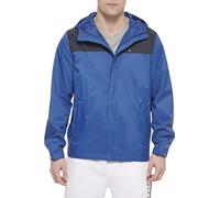 Tommy Hilfiger Herren wasserdichte ر اللر ال الل اوjaqueta Com Capuz Impermeável E Respirávelwasserdichte, atmungsaktive Kapuzenjacke Regenmantel, Marineblau/Ozeanblau, M
